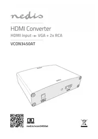Notice NEDIS VCON3450AT Cyfrowy konwerter audio