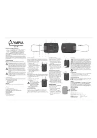 Notice OLYMPIA ULA 400 Serrure