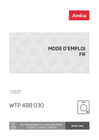 Notice AMICA WTP 488 030 Sèche-linge