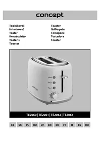 Notice Concept TE2061 Grille pain