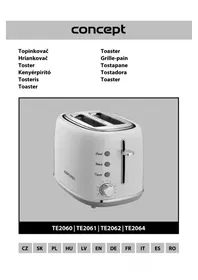 Notice Concept TE2064 Grille pain