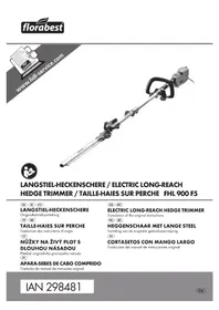 Notice FLORABEST FHL 900 F5 Cortasetos