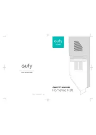 Notice eufy HOMEVAC H30 שואב אבק