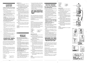 Notice ARIETE GRATì TURBO 0439 Râpe électrique