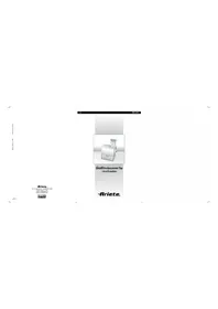 Notice ARIETE GRATì PROFESSIONAL 0445 Elektrische rasp