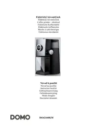 Notice DOMO DO42440KM Moulin à café