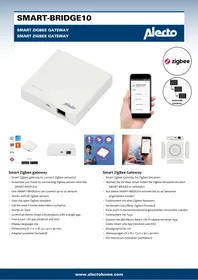 Notice ALECTO SMARTBRIDGE10 Passerelle domotique