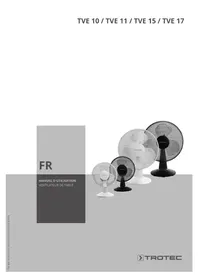 Notice TROTEC TVE 11 Ventilateur