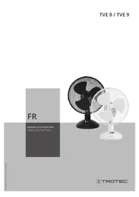 Notice TROTEC TVE 8 Ventilateur