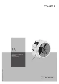 Notice TROTEC TTV 4500 S Ventilateur