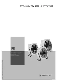 Notice TROTEC TTV 7000 Ventilateur