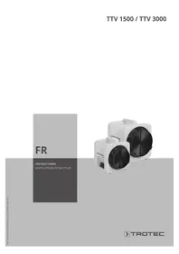 Notice TROTEC TTV 1500 Ventilateur