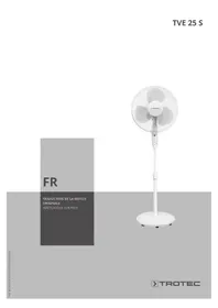 Notice TROTEC TVE 25 S Ventilateur