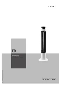 Notice TROTEC TVE 40 T Ventilateur