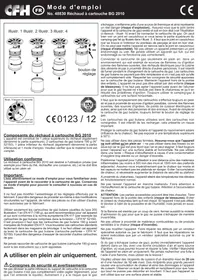 Notice Rocktrail IAN 71000 Réchaud à gaz