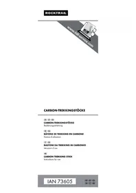 Notice Rocktrail IAN 73605 Bâton de randonnée