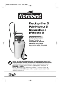 Notice FLORABEST IAN 94531 Nettoyeur haute pression