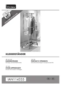 Notice Ordex T13828 Portant à vêtements