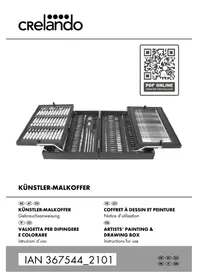 Notice Crelando HG05274 Matériel de dessin