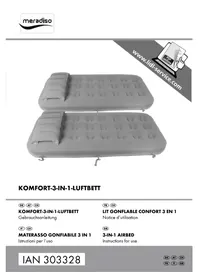 Notice Meradiso IAN 303328 Matelas gonflable