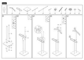 Notice Ordex T13850 Porte-manteau