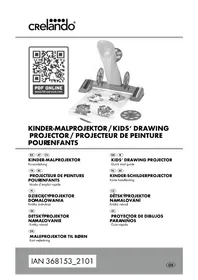 Notice Crelando HG07964 Projecteur