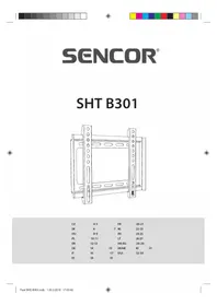 Notice SENCOR SHT B301 Support mural