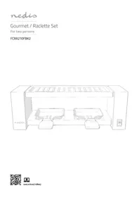 Notice NEDIS FCRA210FBK2 Gril