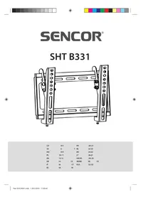 Notice SENCOR SHT B331 Έπιπλο TV