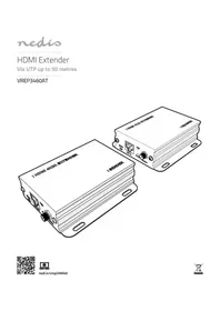 Notice NEDIS VREP3460AT Convertisseur audio numérique