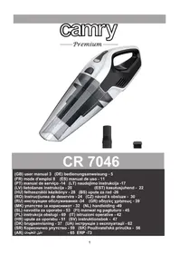 Notice CAMRY CR 7046 Odkurzacz