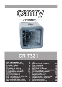Notice CAMRY CR 7321 Wentylator