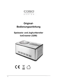 Notice CASO ICECREAMER 3298 Macchina del ghiaccio