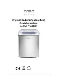 Notice CASO ICECHEF PRO 3302 Macchina del ghiaccio