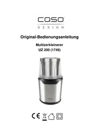 Notice CASO UZ 200 Robot da cucina