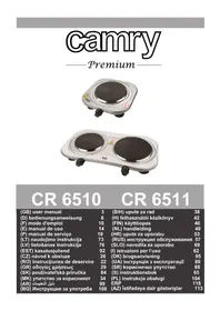 Notice CAMRY CR 6510 Spis