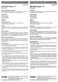 Notice MANHATTAN 205146 Adaptateur USB