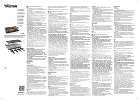 Notice TRISTAR PD8805 Grille pain
