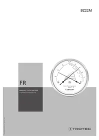 Notice TROTEC BZ22M Thermomètre hygromètre