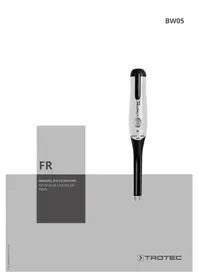 Notice TROTEC BW05 Testeur de liquide de frein