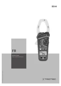 Notice TROTEC BE44 équipements de mesure