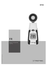 Notice TROTEC BF06 équipements de mesure