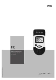 Notice TROTEC BM12 équipements de mesure