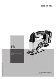 Notice TROTEC PWLS 10150 Scie électrique