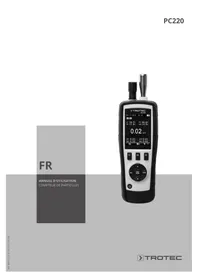 Notice TROTEC PC220 équipements de mesure
