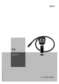 Notice TROTEC BO21 équipements de mesure