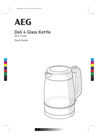 Notice AEG DELI 4 GK414GB Bouilloire
