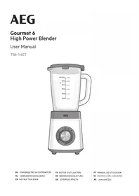 Notice AEG GOURMET 6 TB616ST Blender