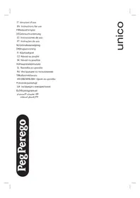 Notice PEG PEREGO UNICO Høj stol
