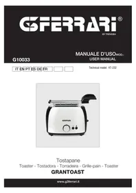 Notice G3 Ferrari GRANTOAST G10033 Grille pain